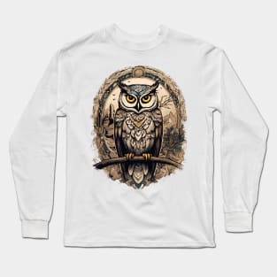 impressive owl Long Sleeve T-Shirt